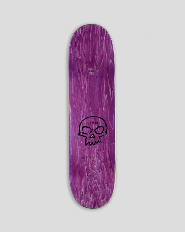 Bam Margera x Zero Limited run Skateboard Deck - Purple deck
