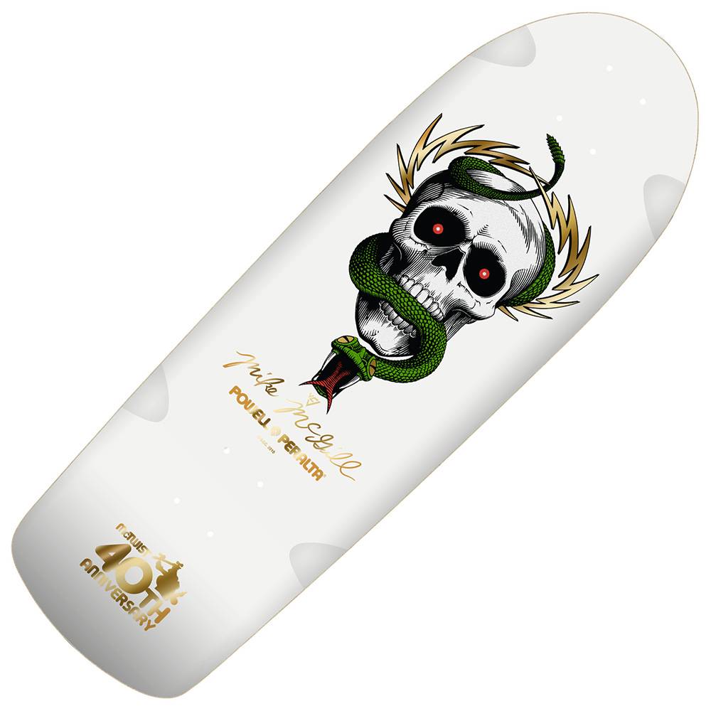 Mike McGill 40th Anniversary Limited edition x Powell Peralta Old School Skate deck - Garage Daze