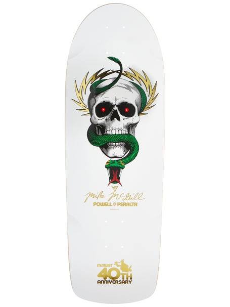 Mike McGill 40th Anniversary Limited edition x Powell Peralta Old School Skate deck - Garage Daze