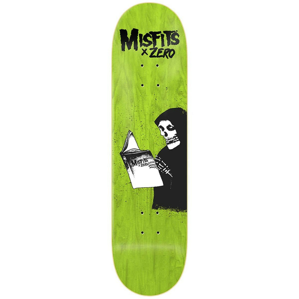 Misfits x Zero Ghost Stories Skateboard Deck Green - Garage Daze